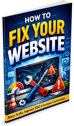 How to Fix Your Website: Boost Traffic, Improve SEO & Increase Conversions - by Tony Herman