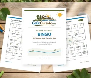 GoBeOutside Adventure Bingo